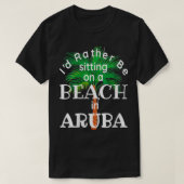 Vrouwen in de Iu2019d bevinden zich in een strand  T-shirt (Design voorkant)
