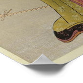 Vrouwen in de Kimono Japanse  Kunst Poster (Hoek)