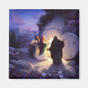 Vrouwen in de Lege Tomb Fridge Magnet
