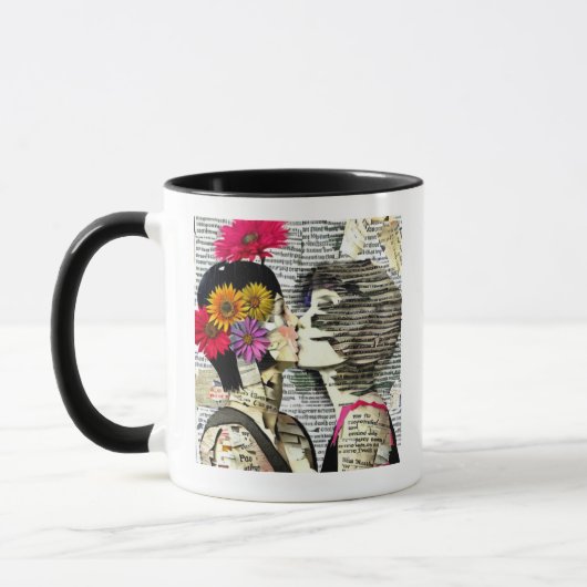 Vrouwen in de liefde | Pride Kiss Mok (Links)