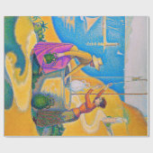 Vrouwen in de Nou, Signac Cadeaupapier (Vlak)