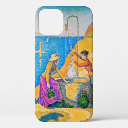 Vrouwen in de Nou, Signac Case-Mate iPhone Case (Achterkant)
