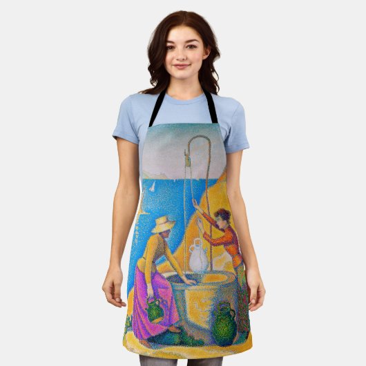 Vrouwen in de Nou, Signac Schort (Gedragen)