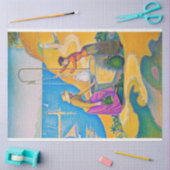 Vrouwen in de Nou, Signac Tissuepapier (Craft)