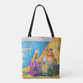 Vrouwen in de Nou, Signac Tote Bag (Achterkant)
