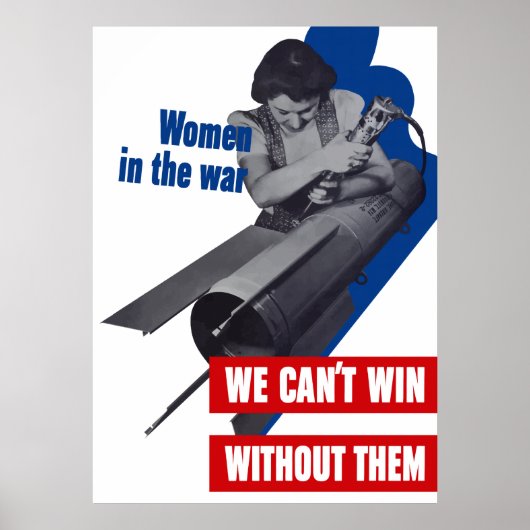 Vrouwen in de oorlog poster (Voorkant)