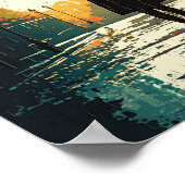 Vrouwen in de regen poster (Hoek)