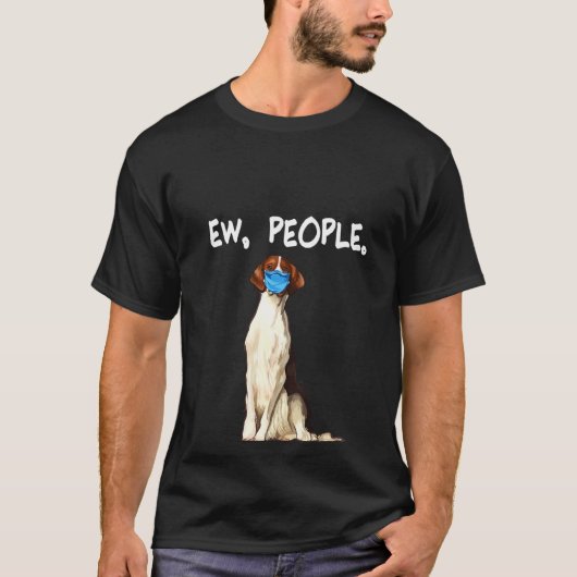 Vrouwen in de rode en witte rok t-shirt (Voorkant)