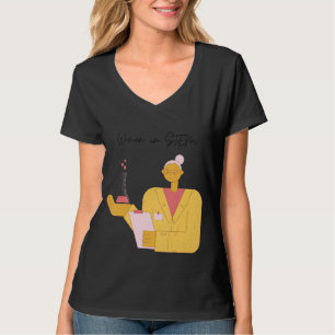 Vrouwen in de stem- wetenschappen kleding voor vro t-shirt