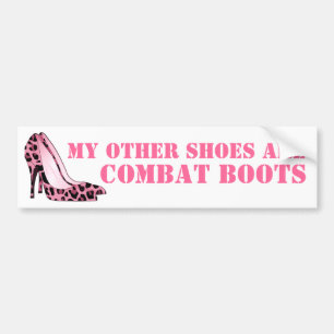 Vrouwen in de strijd tegen Stiletto Heels Bumpersticker