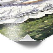 Vrouwen in de tuin - Portret van elegantie Foto Afdruk (Hoek)