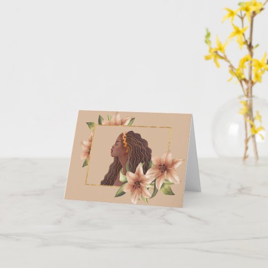 Vrouwen in de wereld blanco kaart (Gele Bloem)