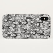 vrouwen in de wereld zwart wit Case-Mate iPhone case (Achterkant (horizontaal))