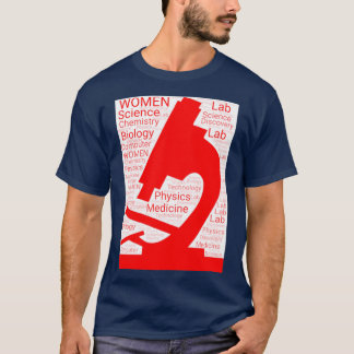 Vrouwen in de wetenschap 2 t-shirt