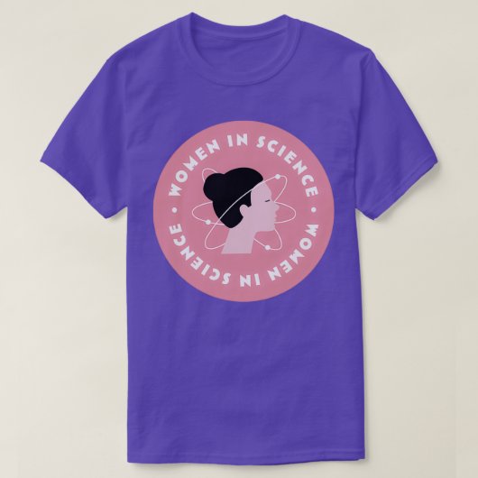 Vrouwen in de wetenschap 3 t-shirt (Design voorkant)