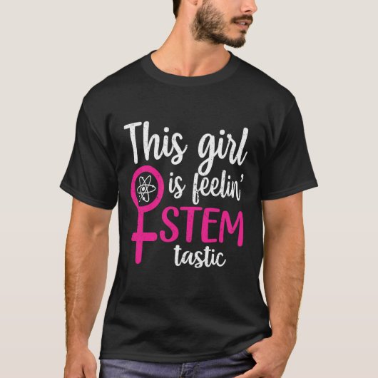Vrouwen in de wetenschap Steministisch T-shirt (Voorkant)