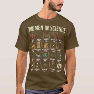 Vrouwen in de wetenschappelijke ontwerpbiologie S T-shirt