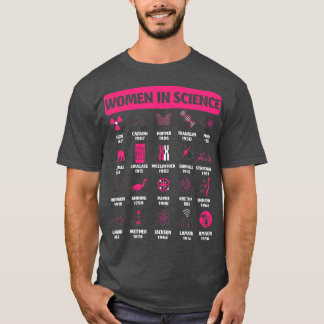 Vrouwen in de wetenschappelijke ontwerpbiologie S T-shirt
