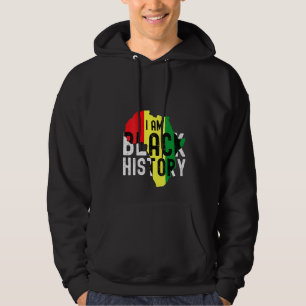 Vrouwen in de Zwarte Geschiedenis Maand Mannen Vro Hoodie