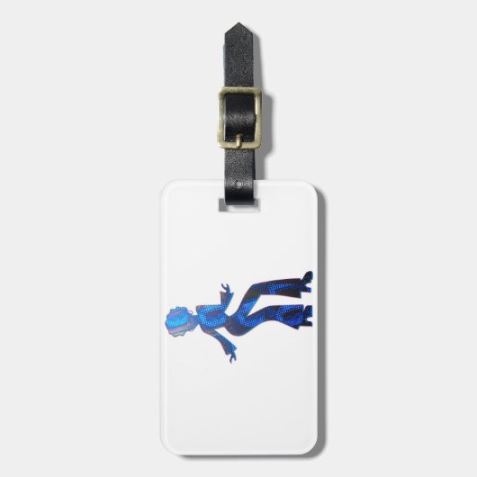 Vrouwen in Disco Bagagelabel (Voorkant verticaal)