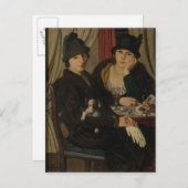 Vrouwen in een cafe, c.1924 briefkaart (Voorkant / Achterkant)