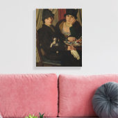 Vrouwen in een cafe, c.1924 canvas afdruk (Insitu (Woonkamer))