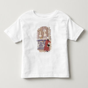 Vrouwen in een theaterdoos, illustratie van 'Les L Kinder Shirts