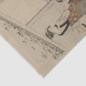 Vrouwen in een theehuis door Kubo Shunman Tissuepapier (Detail)