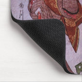Vrouwen in een Walk Mousepad Muismat (Hoek)