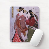 Vrouwen in een Walk Mousepad Muismat (Met muis)