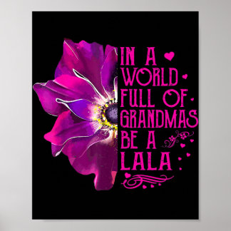 Vrouwen in een wereld vol oma's zijn Lala Poster