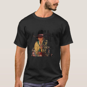 Vrouwen in een wereld vol prinsessen, wees een cow t-shirt