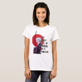 Vrouwen in een wereld vol prinsessen zijn een Samu T-shirt (Voorkant volledig)