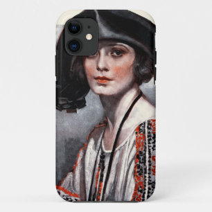 Vrouwen in geborduurde Blouse iPhone 11 Hoesje