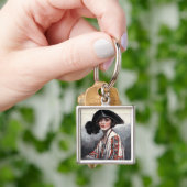 Vrouwen in geborduurde Blouse Sleutelhanger (Hand)