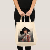 Vrouwen in geborduurde Blouse Tote Bag (Voorkant (product))