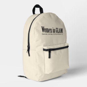 Vrouwen in GLAM  Bedrukte Rugzak