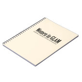 Vrouwen in GLAM Notitieboek (Linkerzijde)