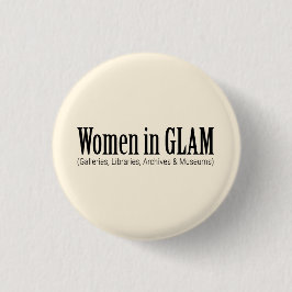Vrouwen in GLAM Ronde Button 3,2 Cm