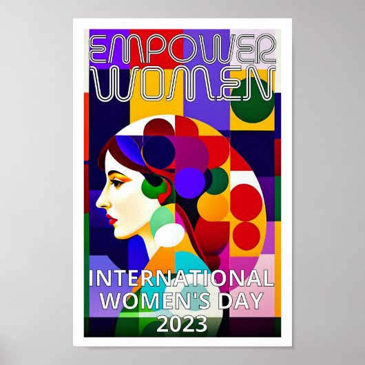 Vrouwen in het algemeen - Internationale Vrouwenda Poster (Voorkant)