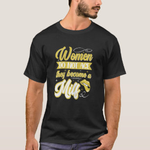 Vrouwen in het beste voorste moederschap die niet  t-shirt