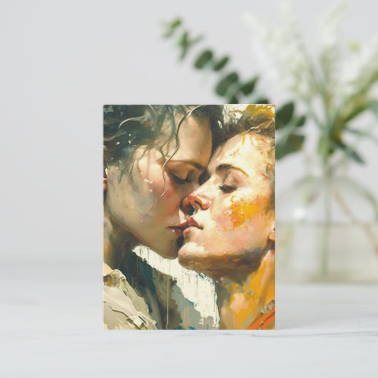 Vrouwen in het Briefkaart van de Liefde (Staand voorkant)