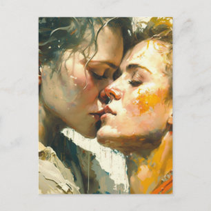 Vrouwen in het Briefkaart van de Liefde