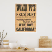 Vrouwen in het buitenland (1873A) Poster (Keuken)