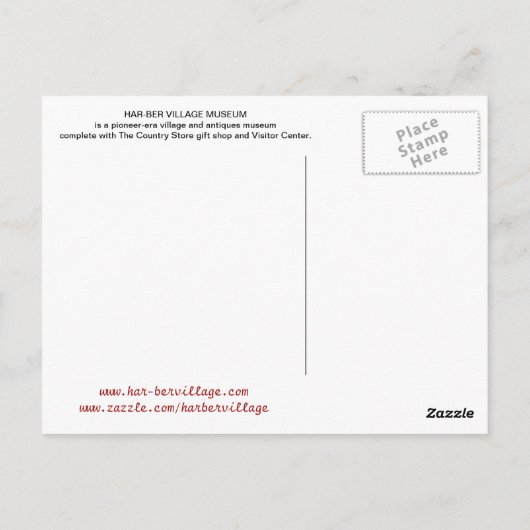 Vrouwen in het dorp Har-Ber die als pionier funger Briefkaart (Achterkant)