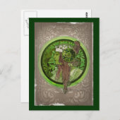 Vrouwen in het groen - LAUREL Briefkaart (Voorkant / Achterkant)