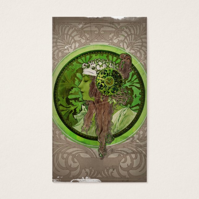 Vrouwen in het groen - LAUREL Visitekaartjes (Voorkant)