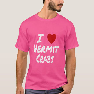 Vrouwen in het hart (liefde) Hermit Krabs Aquarium T-shirt