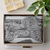  vrouwen in het persbericht tissuepapier (Geschenk)