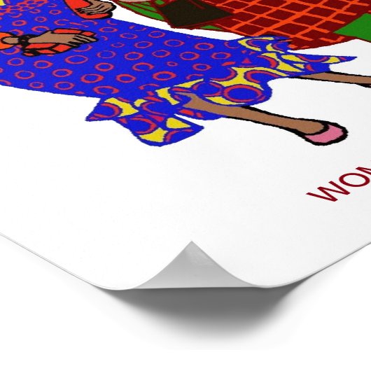 Vrouwen in het POSTER van de wereld - 1 (Hoek)